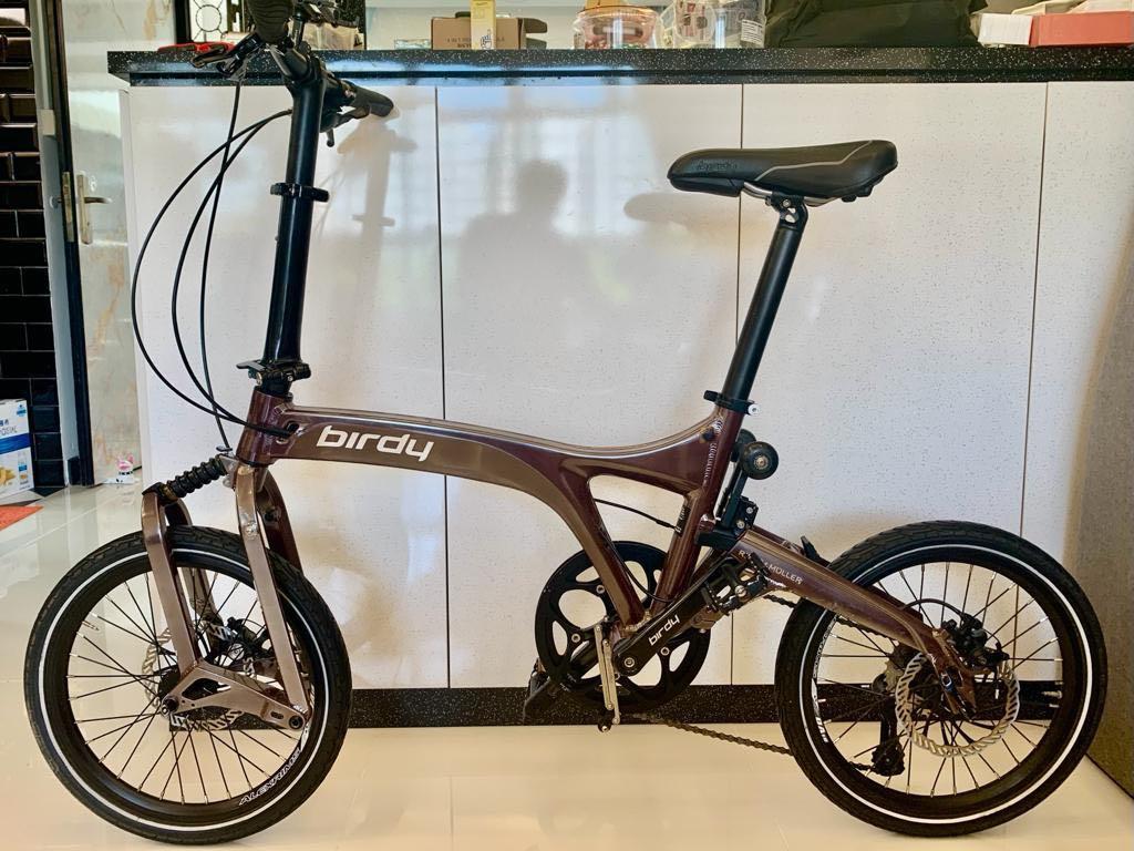 birdy folding bike weight
