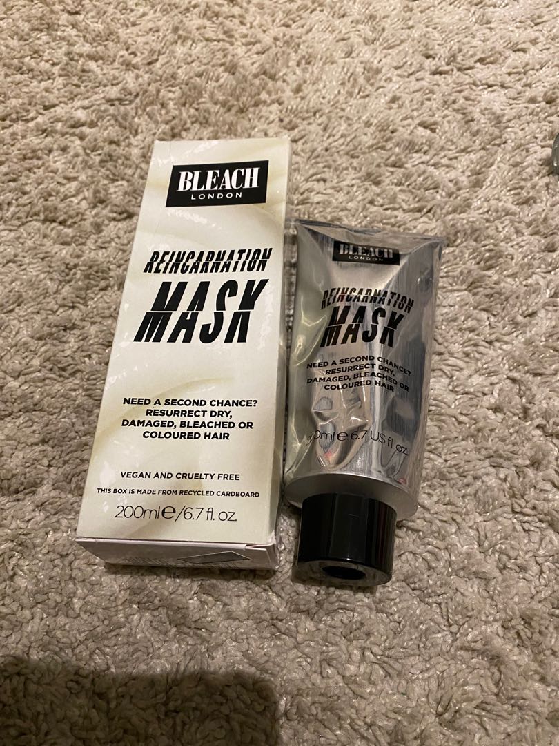 Bleach London Reincarnation Mask 200ml BNIB, Beauty & Personal Care