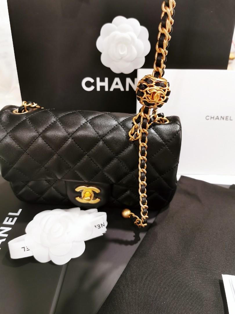 NEW SEASON* BNIB CHANEL MINI RECTANGLE PEARL CRUSH 2022, Luxury, Bags &  Wallets on Carousell