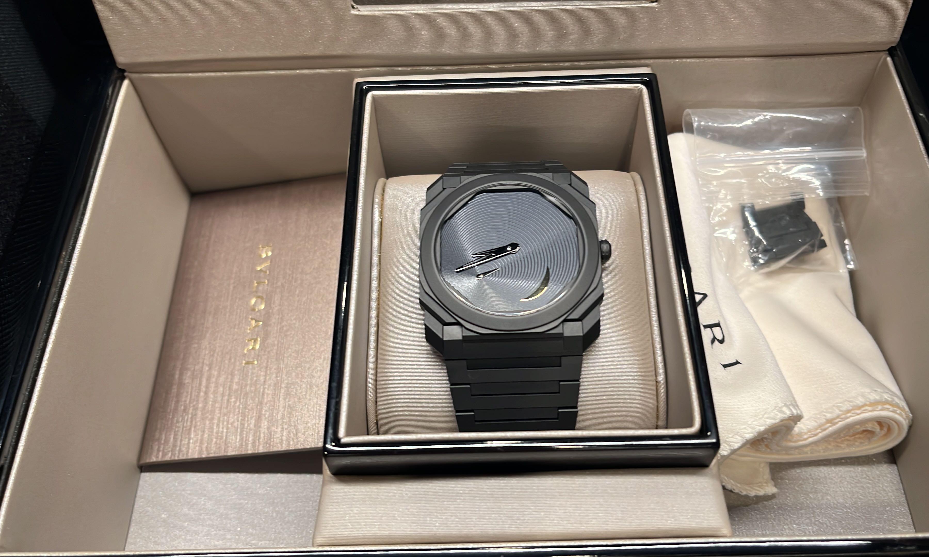 160 pieces only! Bulgari Octo Finissimo Tadao Ando Limited Edition - 103534  -, Luxury, Watches on Carousell