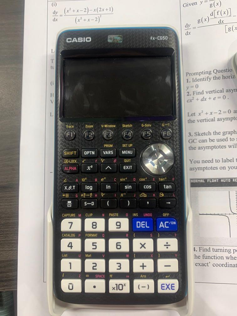 Casio fx new arrivals cg50 used