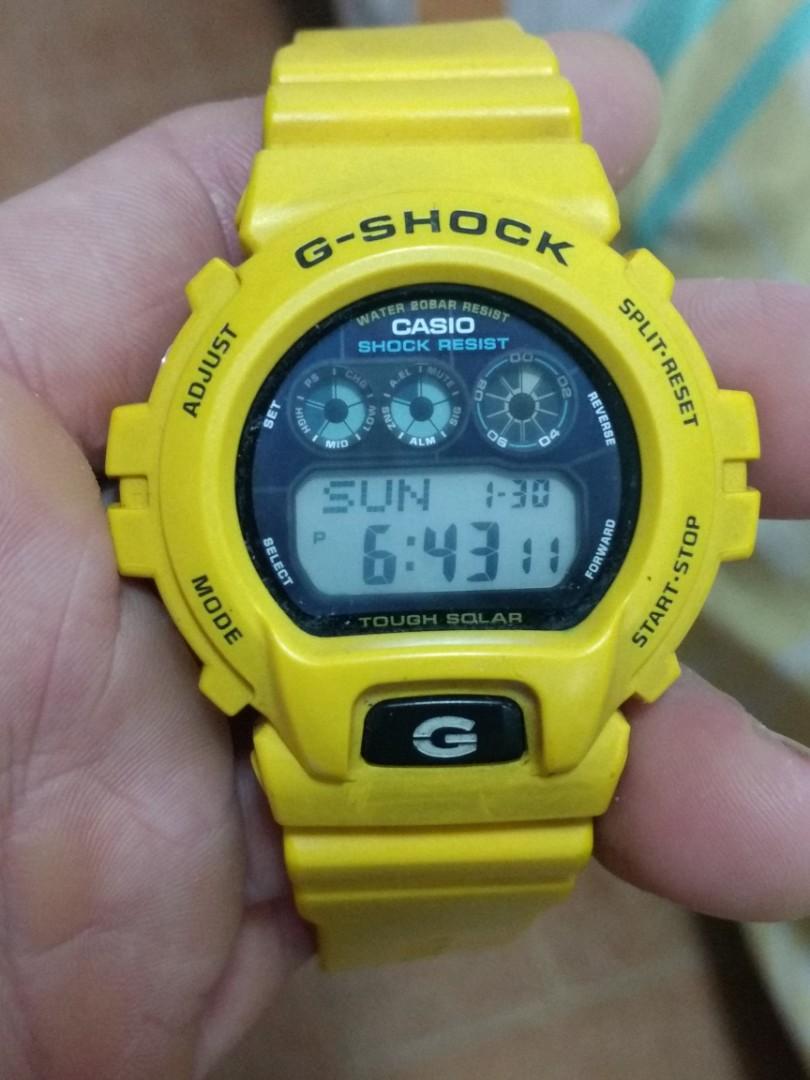 G-SHOCK TOUGH SOLAR yellow - 腕時計(デジタル)