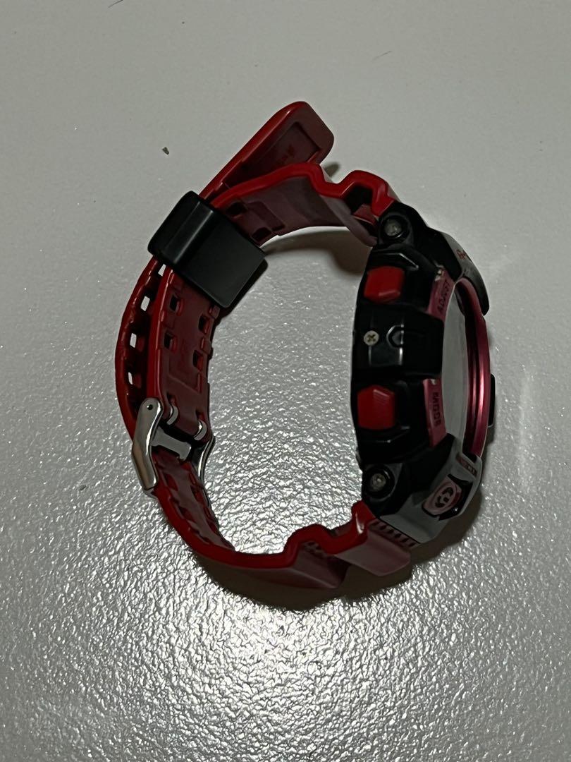 Casio G Shock 3285 Red Black