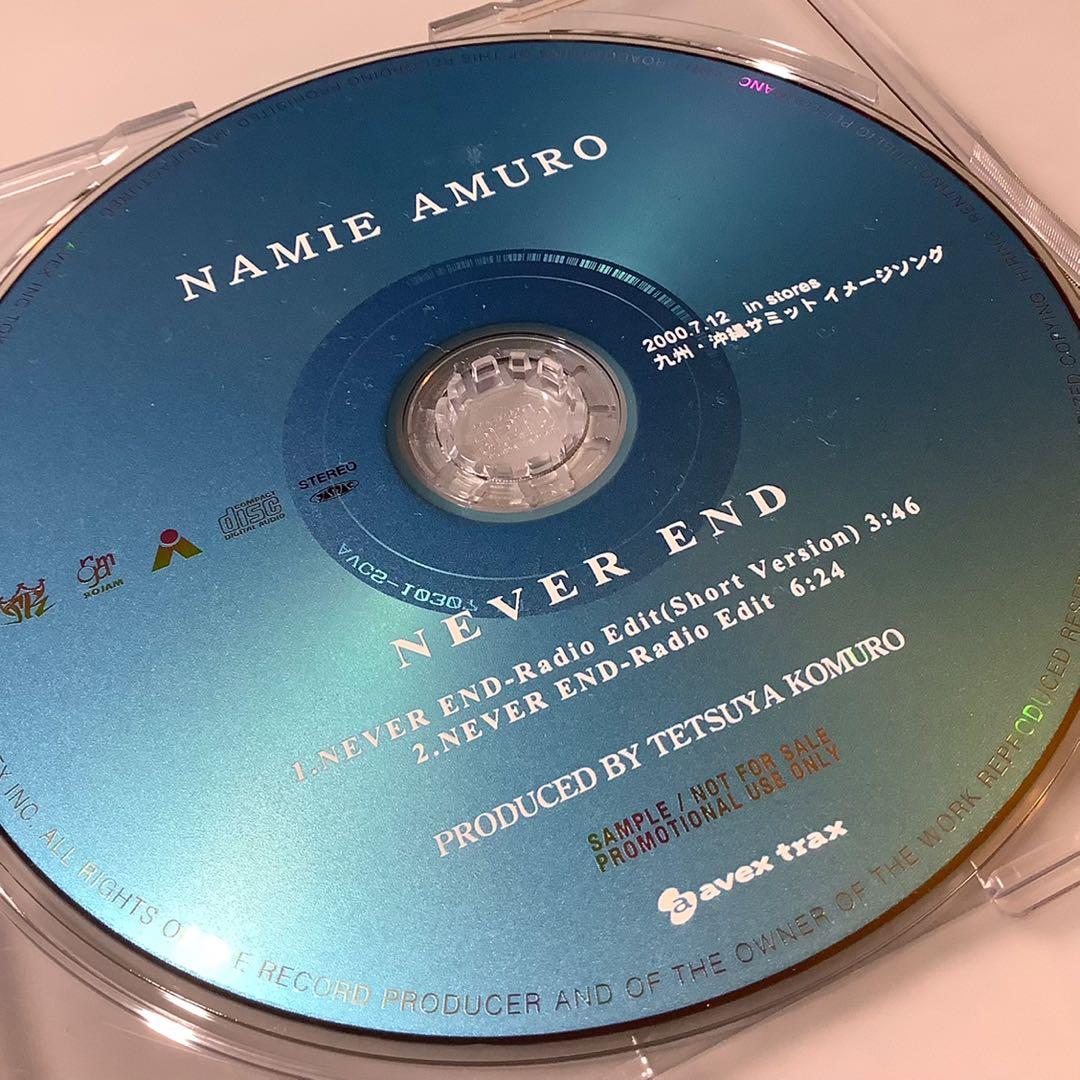 CD Single / NAMIE AMURO 安室奈美恵「NEVER END」RADIO EDIT （宣傳用