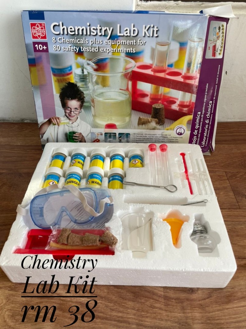Chemistry lab kit, Hobbies & Toys, Toys & Games on Carousell