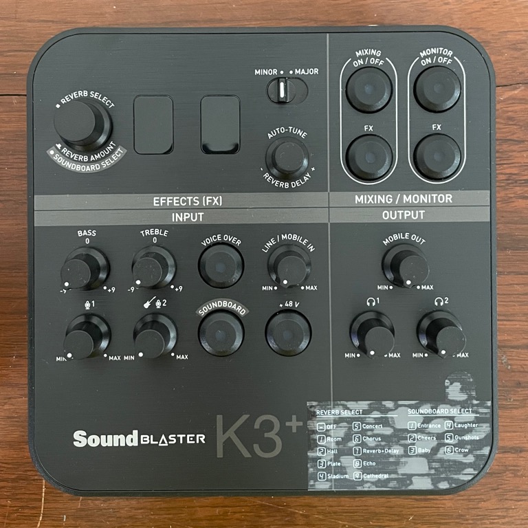 Creative Sound Blaster K3+, Audio, Other Audio Equipment on Carousell