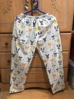 Cute Dog Pajama Pants With Pockets
