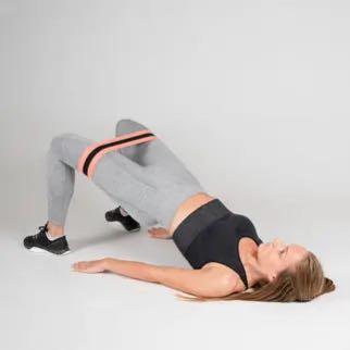 Decathlon Domyos Strength Training Resistance Band Glute Band