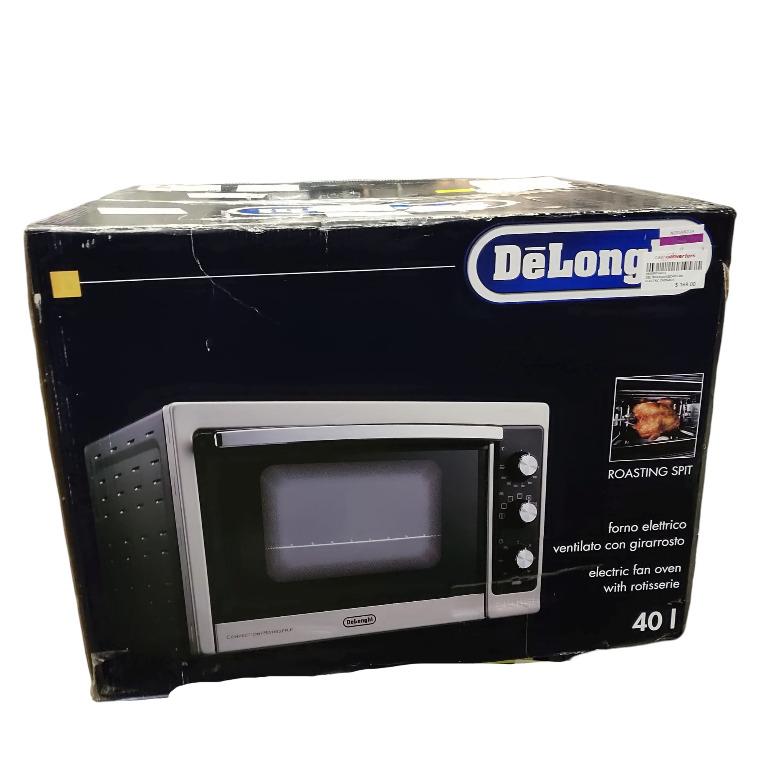 Delonghi EO4055.BS Electric Oven Black, TV & Home Appliances, Kitchen ...
