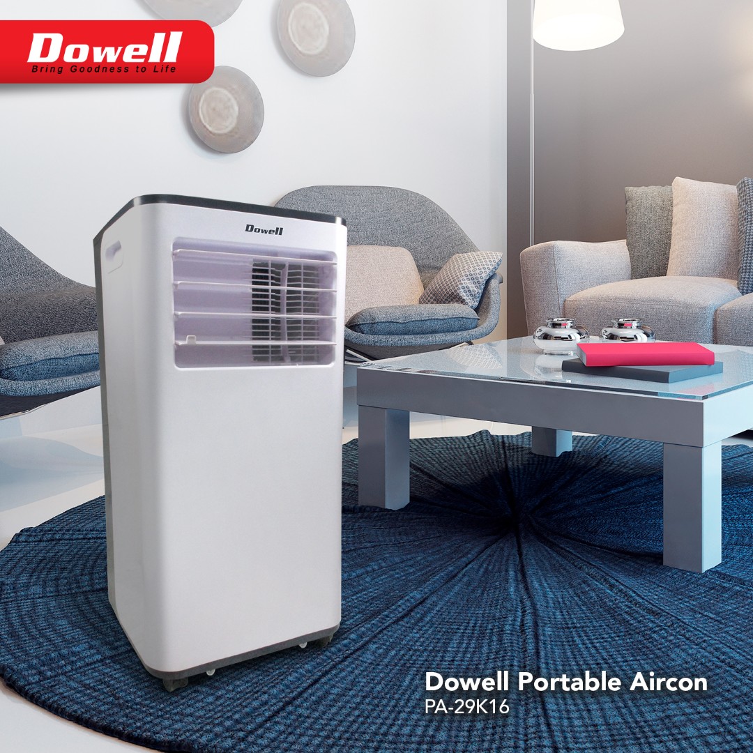 Dowell 1/ 1.5/ 2 hp portable aircon with remote control fast cool easy