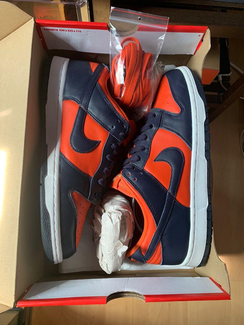 nike dunk low sp champ colors