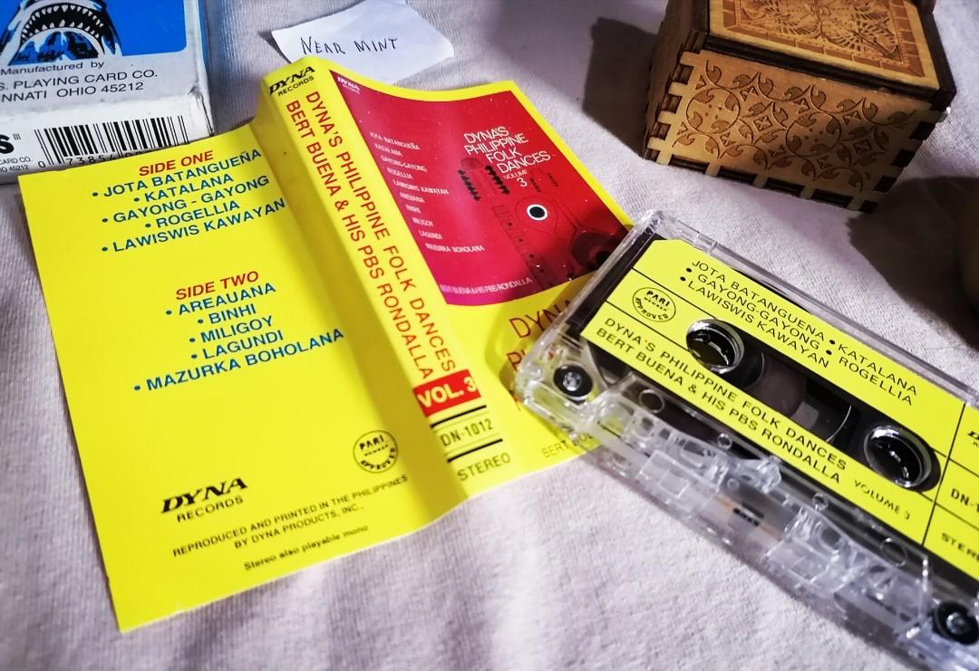 Dyna's Philippine Folk Dances Original Cassette Tapes For Sale