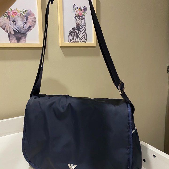Emporio Armani Diaper Bag, Babies & Kids, Going Out, Diaper Bags & Wetbags  on Carousell