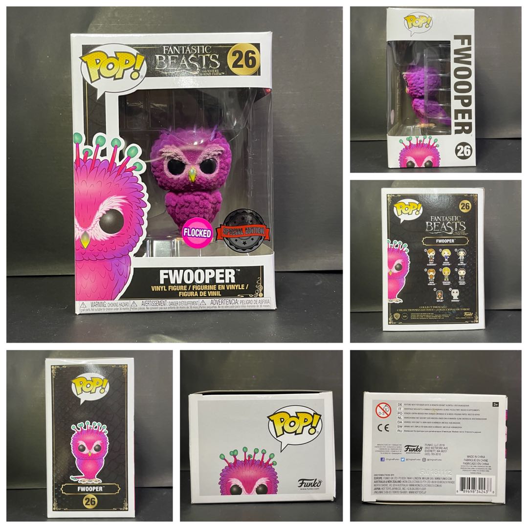 Fwooper Flocked 26 Special Edition Funko Pop Fantastic Beasts