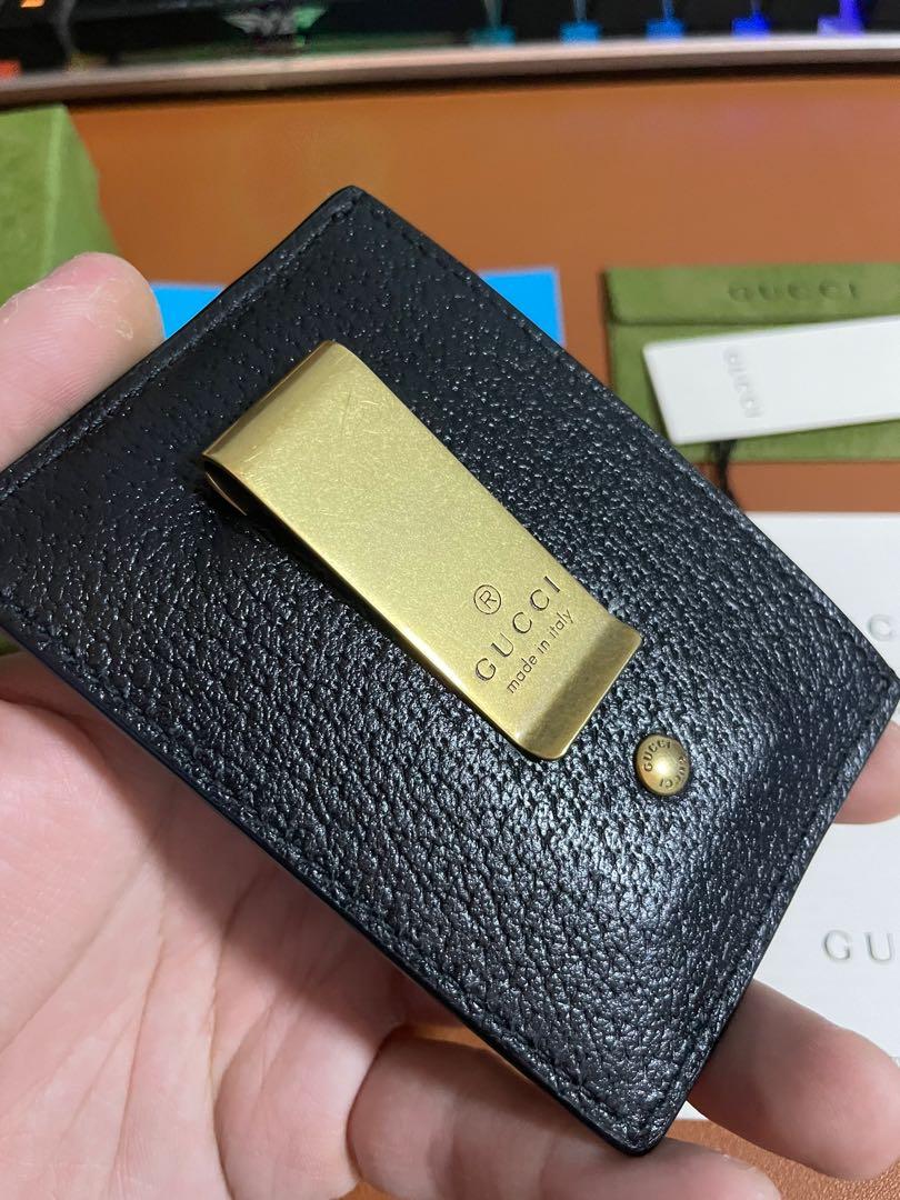 GG Marmont leather money clip, Gucci