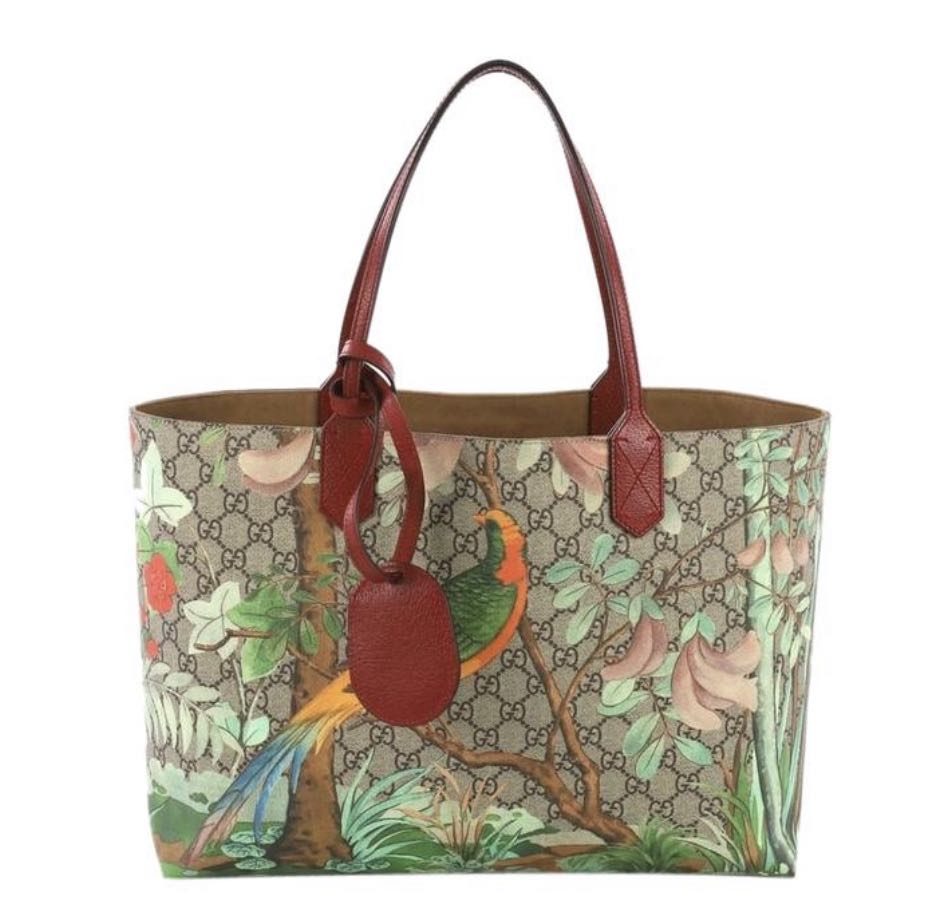 Gucci Tian Garden Tote Bag Women s Fashion Bags Wallets Tote