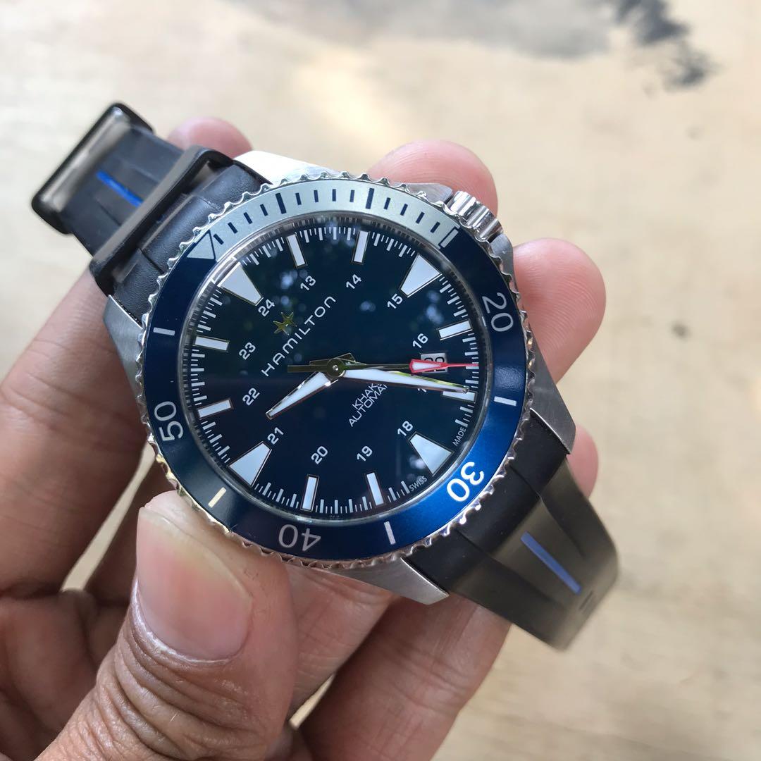 Jam tangan best sale hamilton khaki automatic