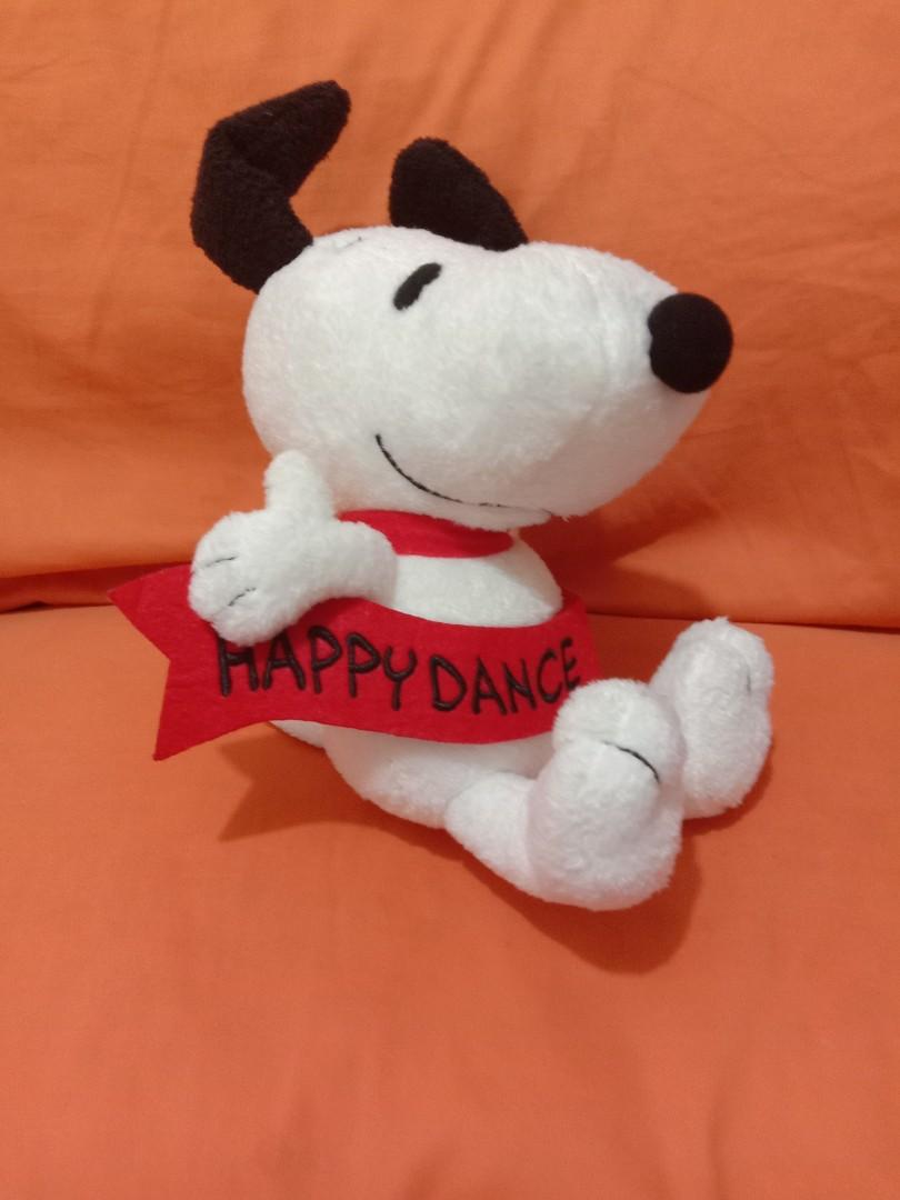 HAPPY DANCE SNOOPY PLUSH 8 INCHES Hobbies Toys Toys Games on Carousell
