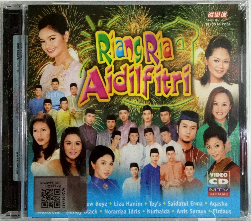 Hari Raya Album - Riang Ria Aidilfitri VCD MTV Karaoke Siti Nurhaliza ...