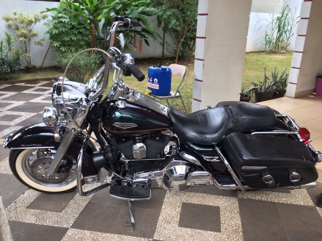 Harley davidson road king hot sale harga