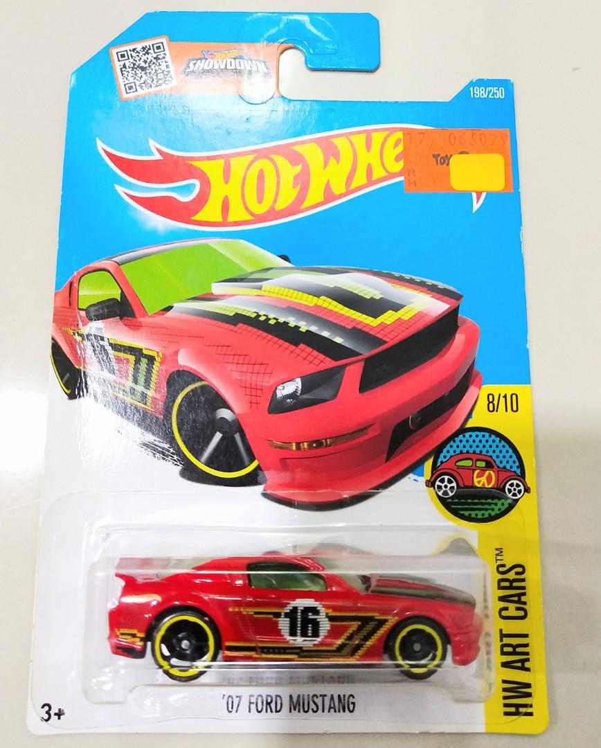 Hot wheels discount 07 ford mustang