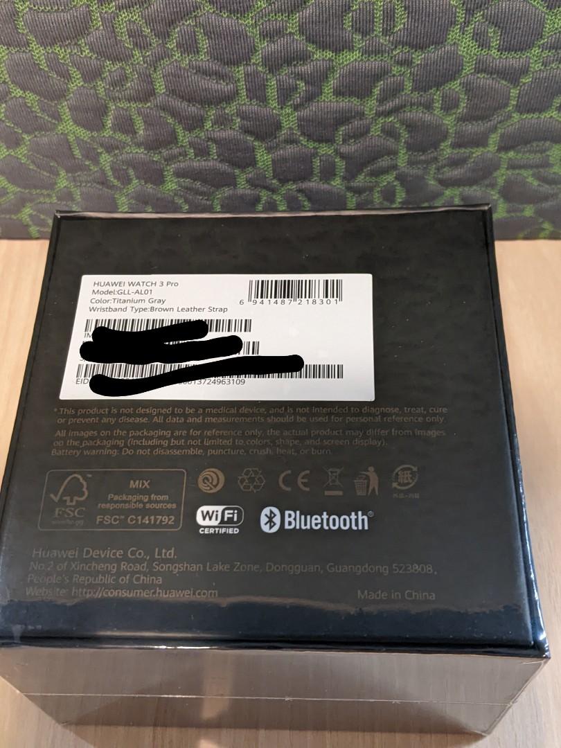 Huawei Watch 3 PRO [SEALED] model reference GLL-AL01, Mobile Phones ...