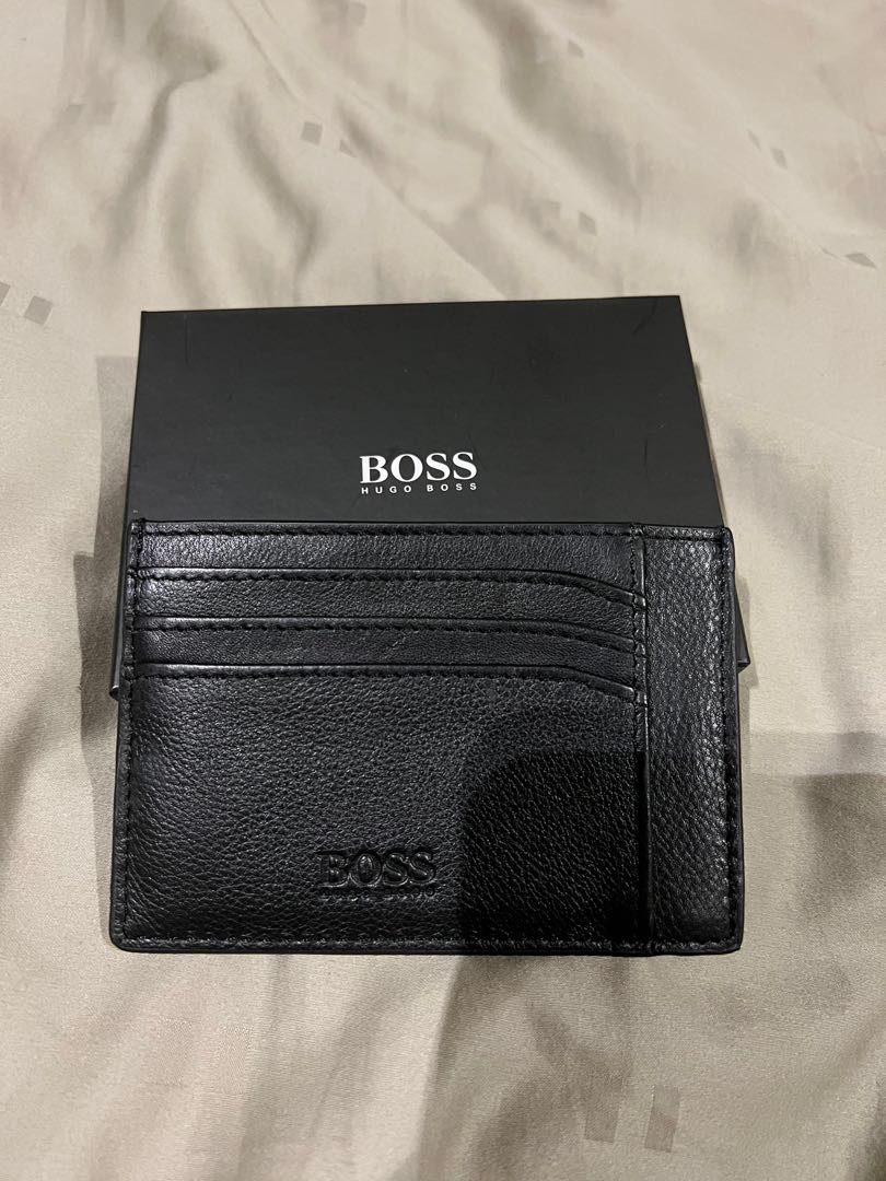 Hugo boss card holder, Men's Fashion, Watches & Accessories, Wallets