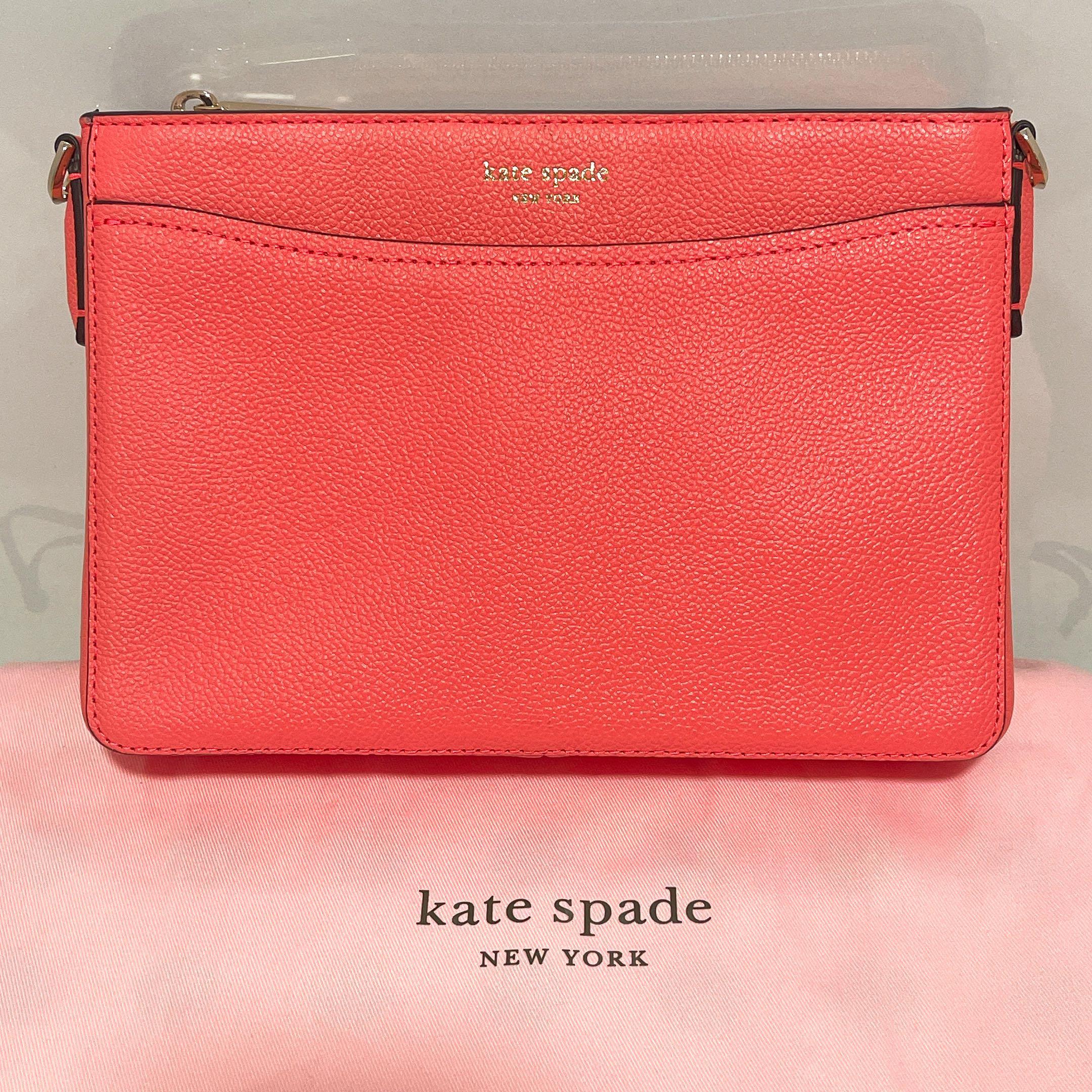 Kate Spade Medium Convertible Crossbody Lychee Margaux Women s Fashion Bags Wallets Cross body Bags on Carousell