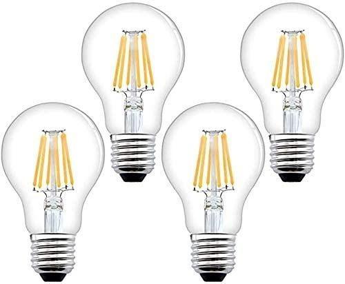 ES E27 Screw Lamps 4x 70W Clear Dimmable Halogen GLS Energy Saving Light Bulb 