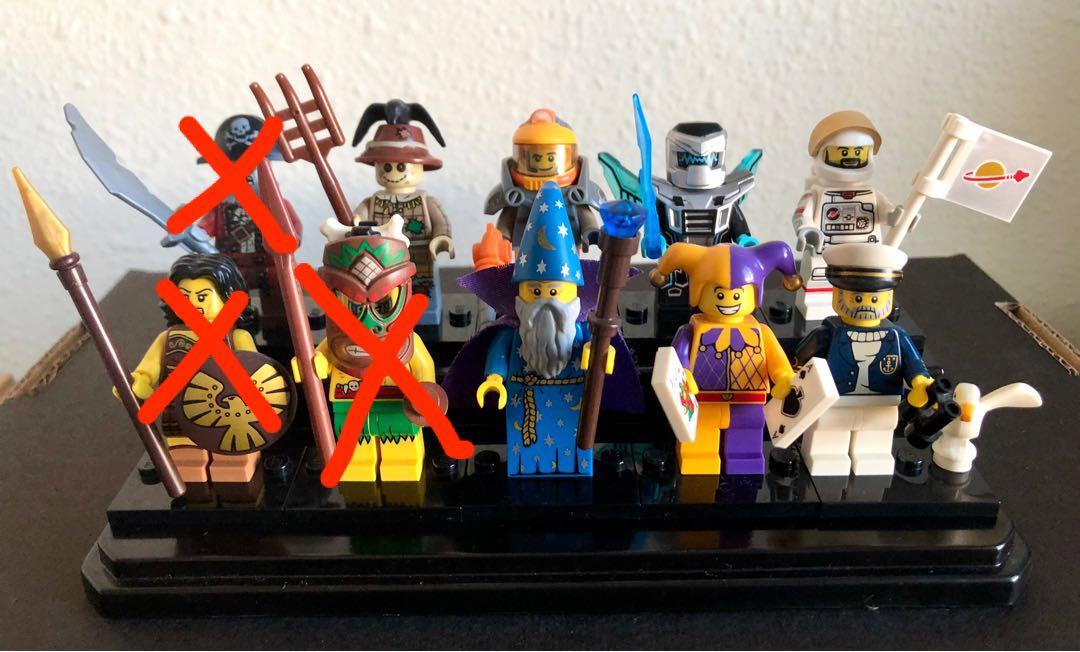 LEGO Collectible Minifigures (Series 10, 11, 12, 14, 15), Hobbies