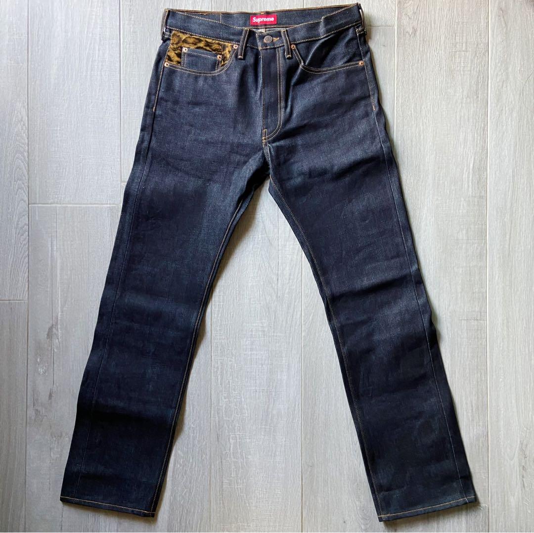 Supreme×Levis 12AW 505 JEANS LEOPARD SUPREME × Levis 12AW 505