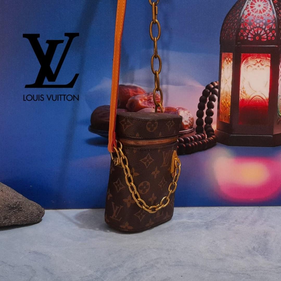 Tas Louis Vuitton Phone Box Monogram Brown, Fesyen Wanita, Tas