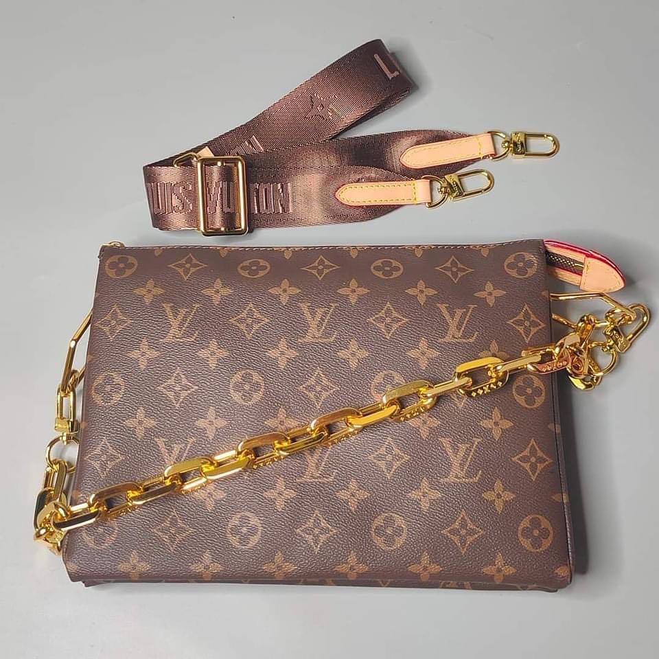 lv coussin brown