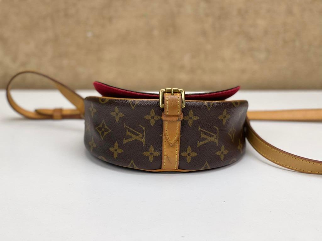 Louis Vuitton Monogram Tambourine Crossbody Bag M51179 Brown Cloth  ref.791795 - Joli Closet