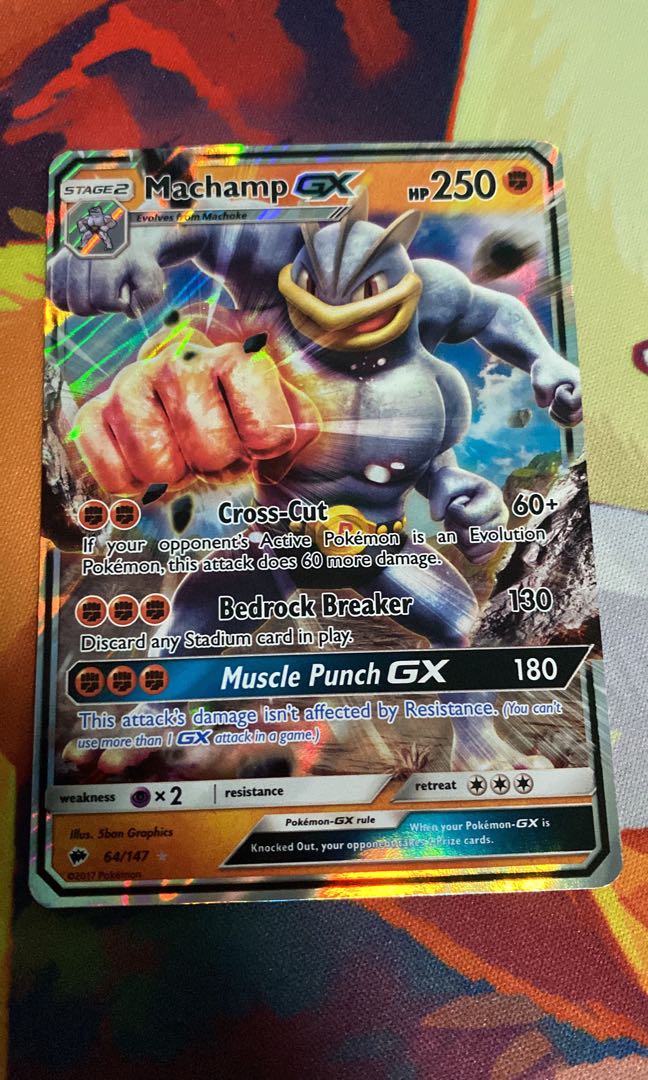 Machamp gx, Hobbies & Toys, Toys & Games on Carousell