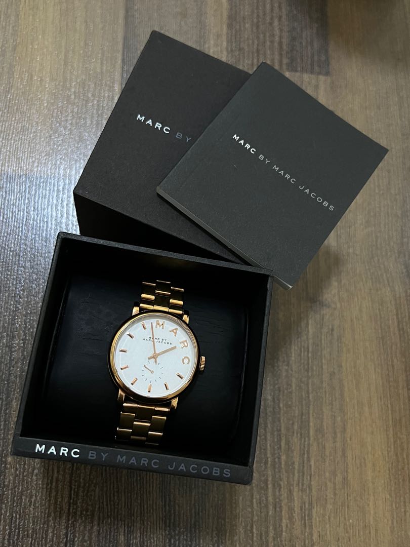 Marc by Marc Jacob s watch rose gold Luxury Watches on Carousell