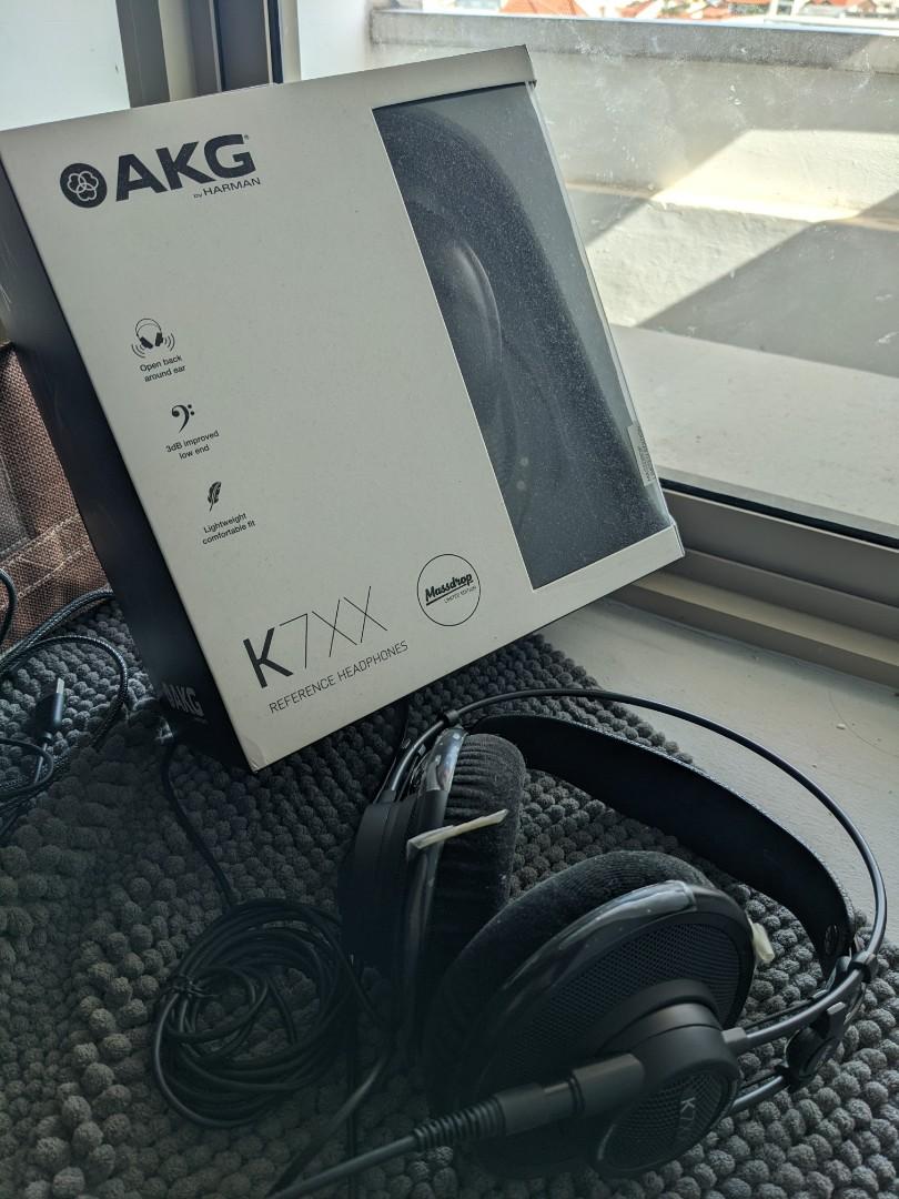 Massdrop DROP x AKG K7xx Reference Open Back Headphones Audio Headphones Headsets on Carousell