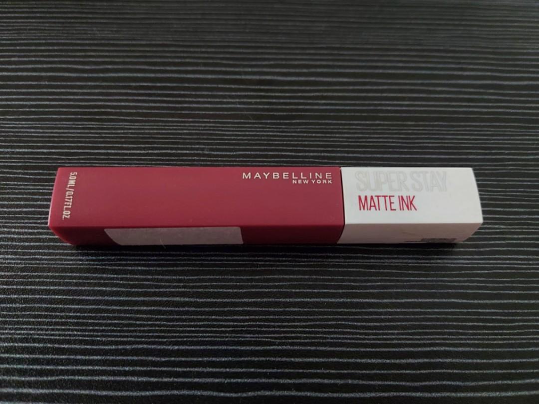 Maybelline Superstay Matte Ink Code 80 Ruler Beauty Personal Care Face Makeup On Carousell