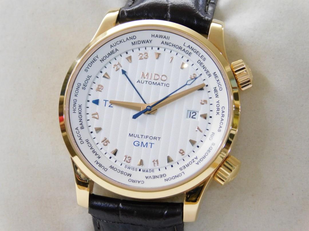 Mido Multifort GMT Worldtimer Men s Fashion Watches