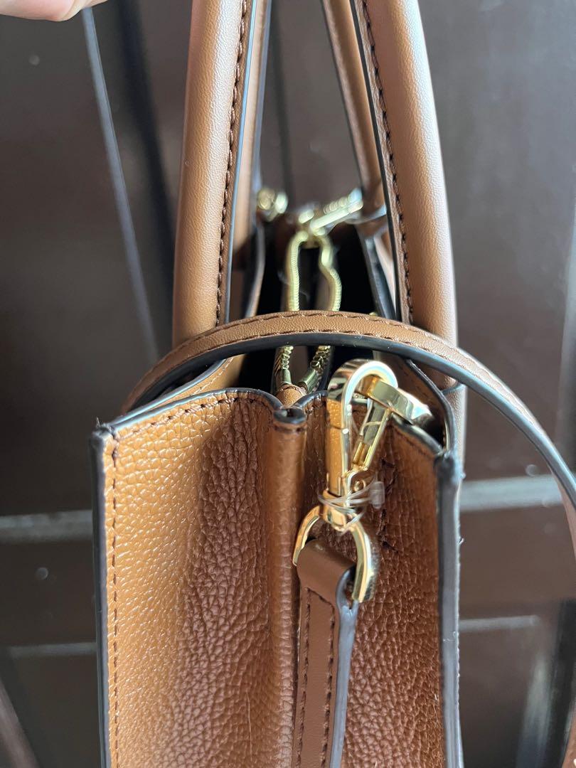 💯ORIGINAL MICHAEL KORS MERCER MEDIUM BROWN, Luxury, Bags & Wallets on  Carousell