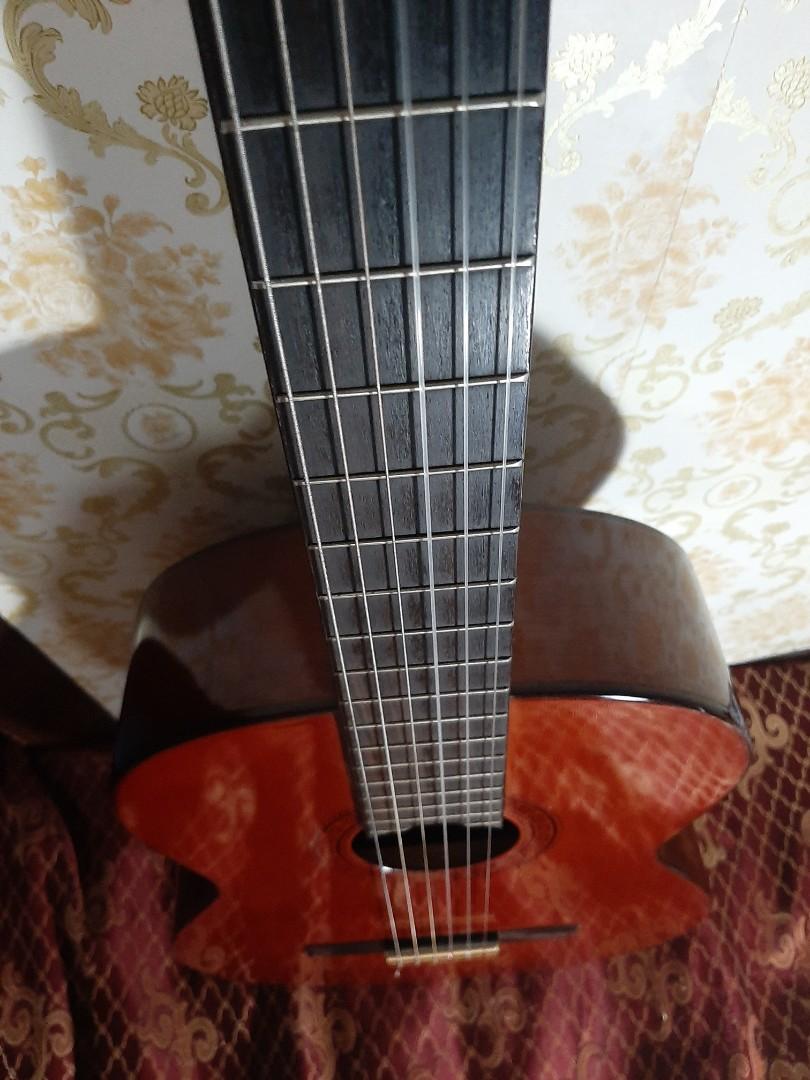 morris guitar m15 model classical guitar japan with hard case acoustic