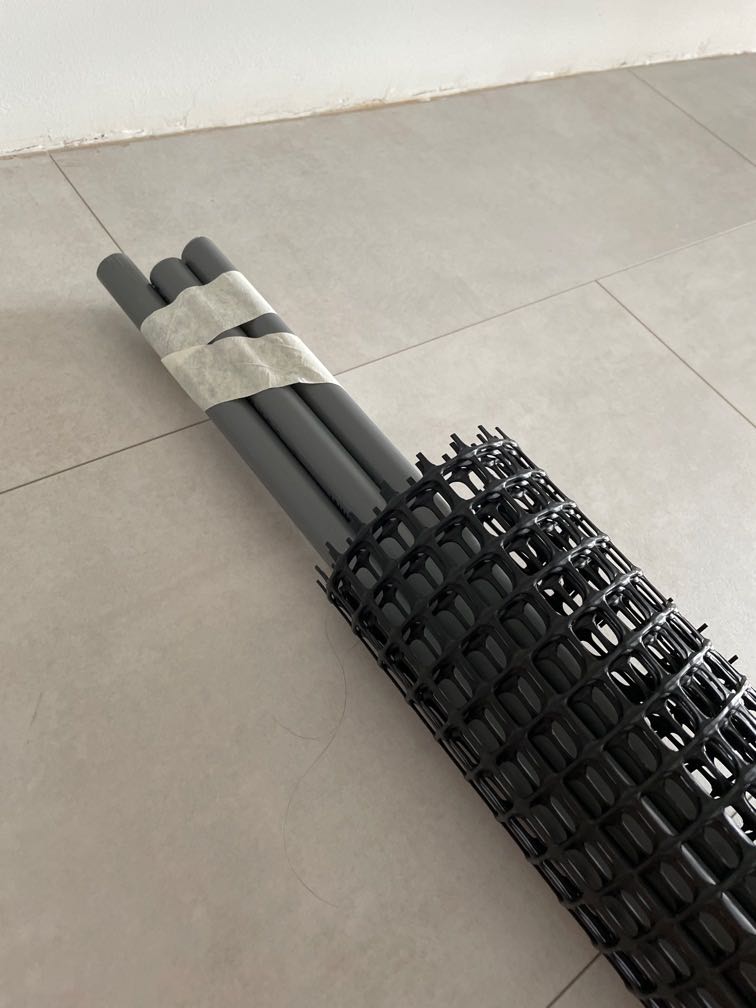 Moss pole pvc pole and mesh, Furniture & Home Living, Gardening, Pots
