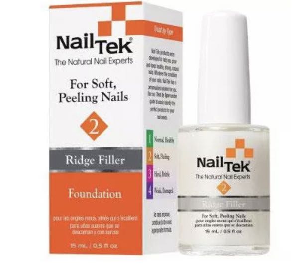 Nail Tek Foundation Base Ridge Filler, Beauty & Personal Care, Hands