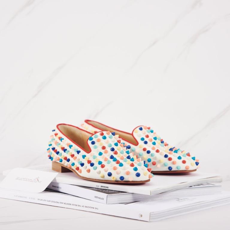 新品 Christian Louboutin ROLLERBOY SPIKES-