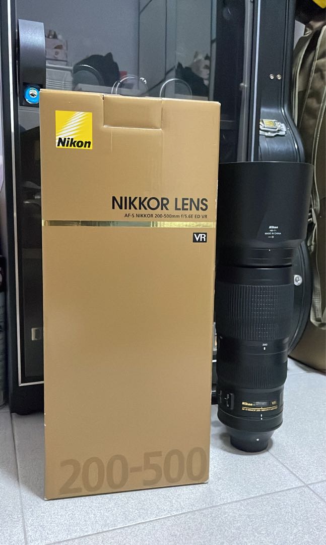 Nikon AF-S 200-500mm F5.6E ED VR ﻿, 攝影器材, 鏡頭及裝備- Carousell