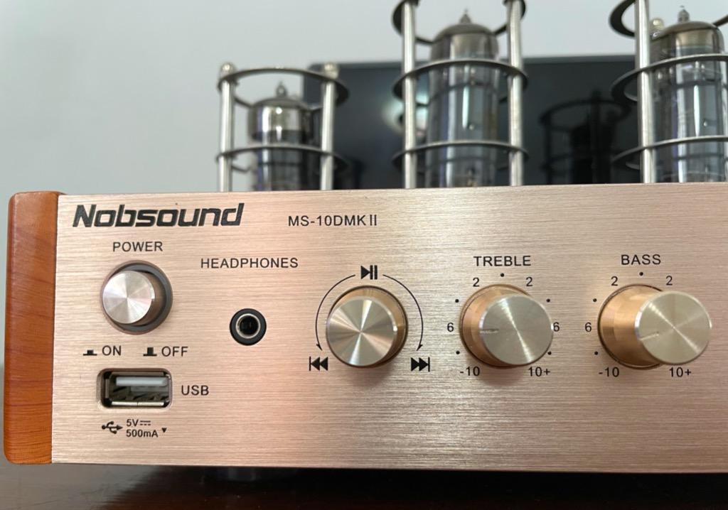 Nobsound MS-10D MKII Hybrid Tube Power Amplifier, Audio, Soundbars ...