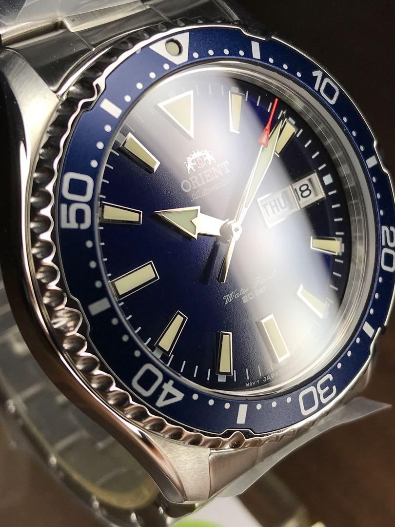 Orient Kamasu Mako III RA AA0002L19B Sapphire Crystal Automatic 200M Men s Watch Case Size 41.8 mm RA AA0002L
