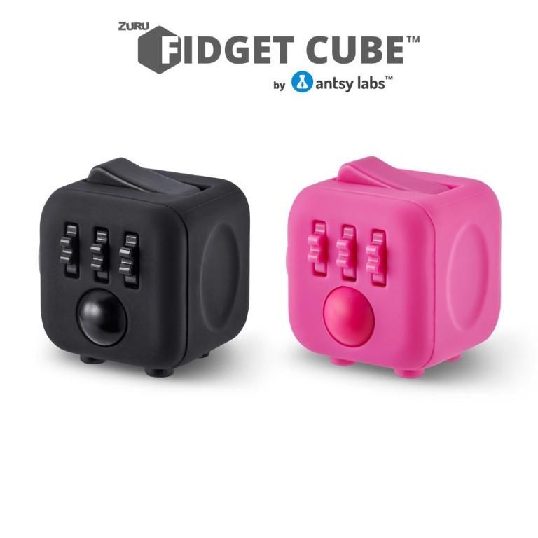 Original Fidget Cube By Antsy Labs S5 Black Pink Hobbies Toys Toys Games On Carousell
