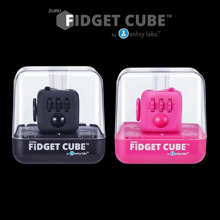 Original Fidget Cube By Antsy Labs S5 Black Pink Hobbies Toys Toys Games On Carousell