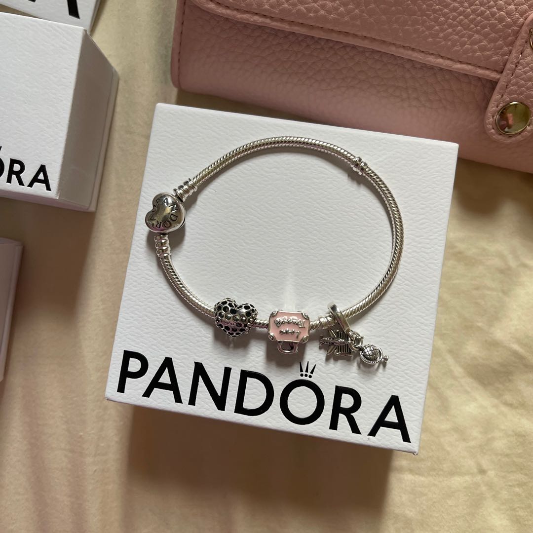 Harga gelang outlet pandora silver